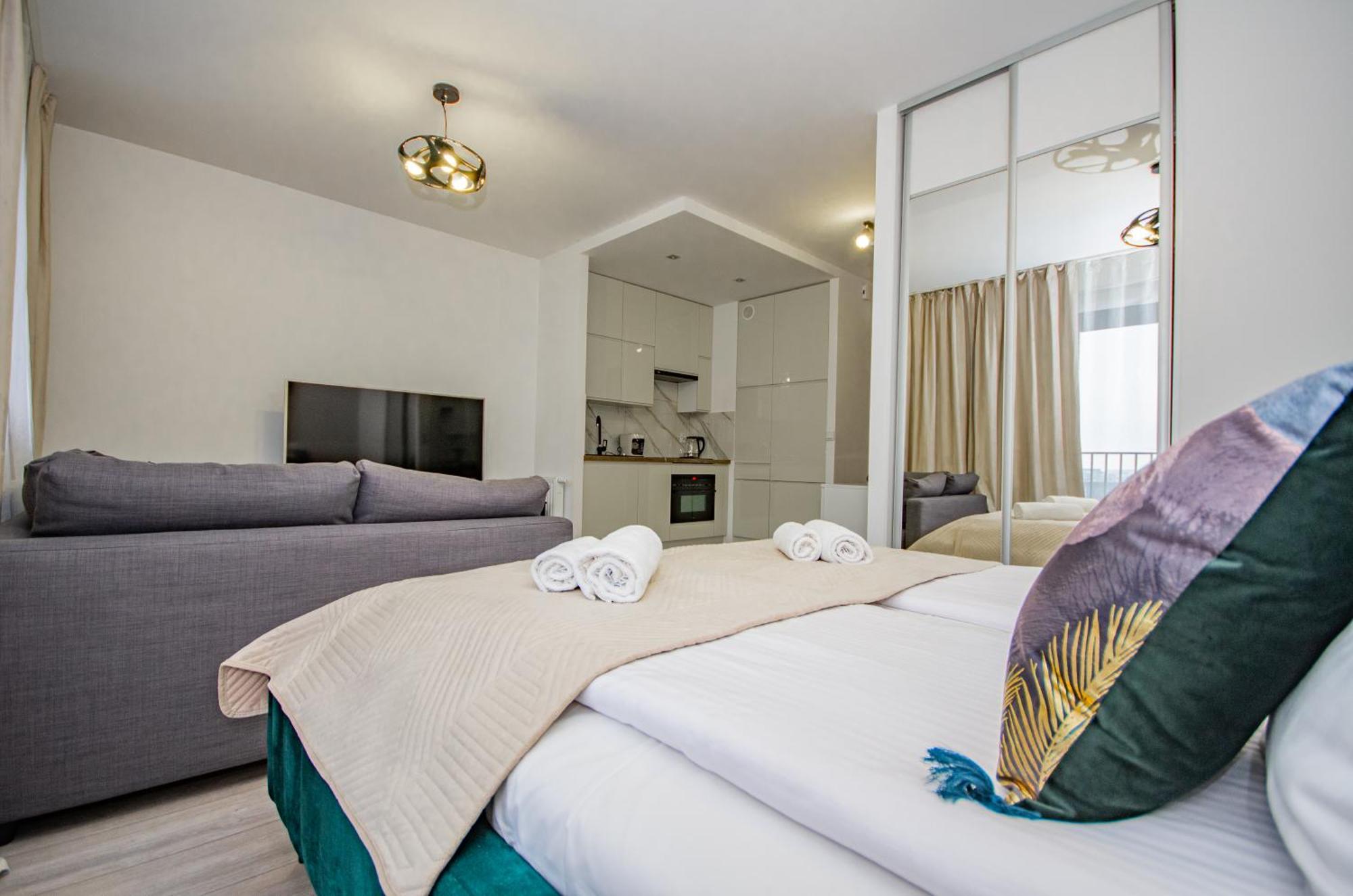 Inpoint Zablocie Modern Apartments For Work&Travel Krakow Dış mekan fotoğraf