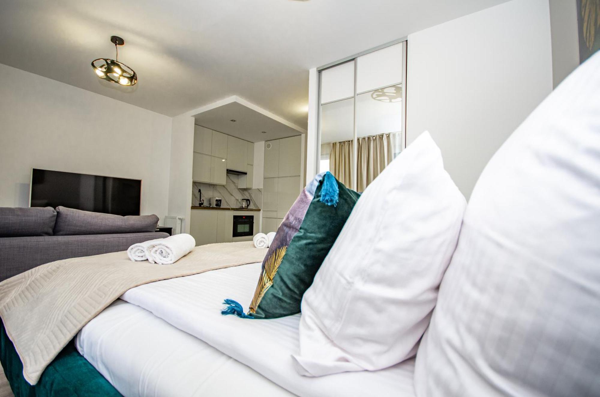 Inpoint Zablocie Modern Apartments For Work&Travel Krakow Dış mekan fotoğraf