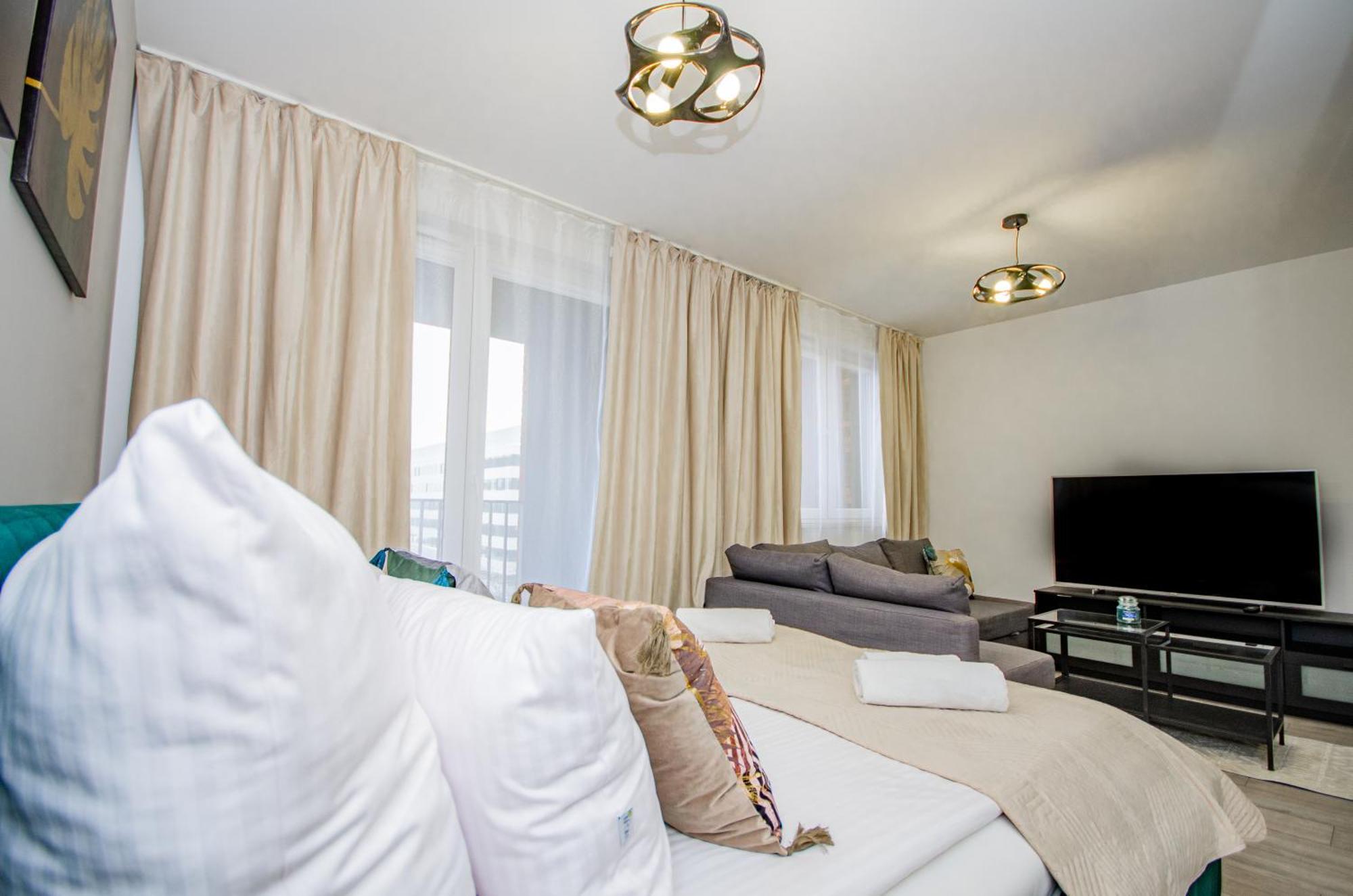 Inpoint Zablocie Modern Apartments For Work&Travel Krakow Dış mekan fotoğraf