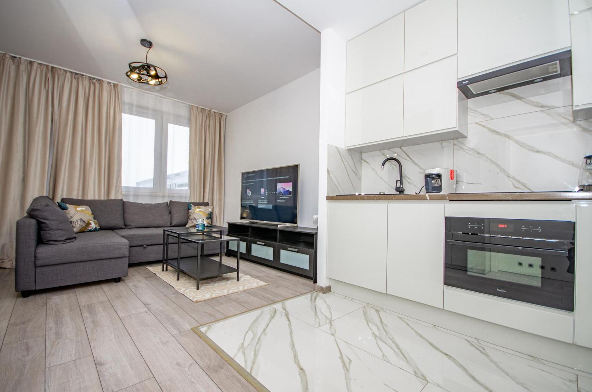 Inpoint Zablocie Modern Apartments For Work&Travel Krakow Dış mekan fotoğraf